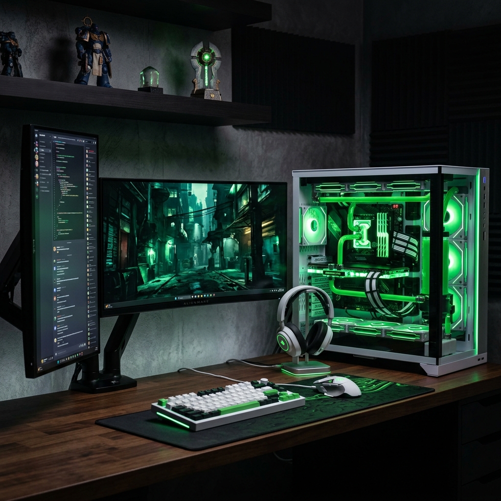CREATOR STATION custom gaming PC build