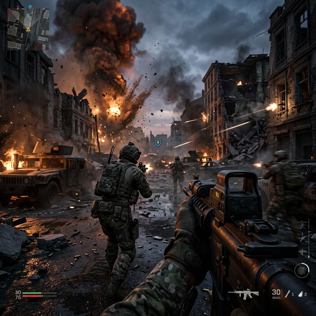 COD-style FPS Warfare